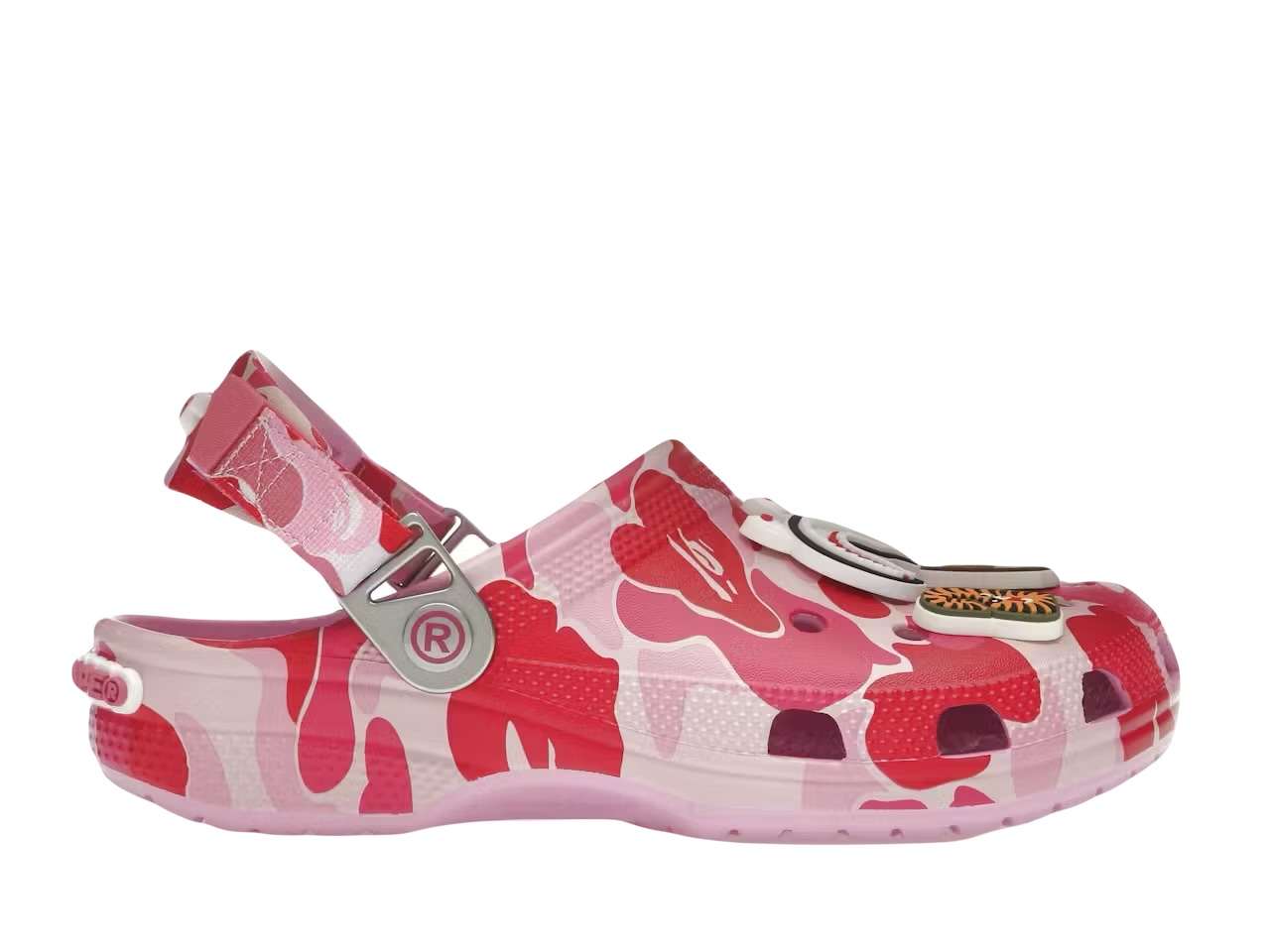 Bape Crocs - Camo Pink