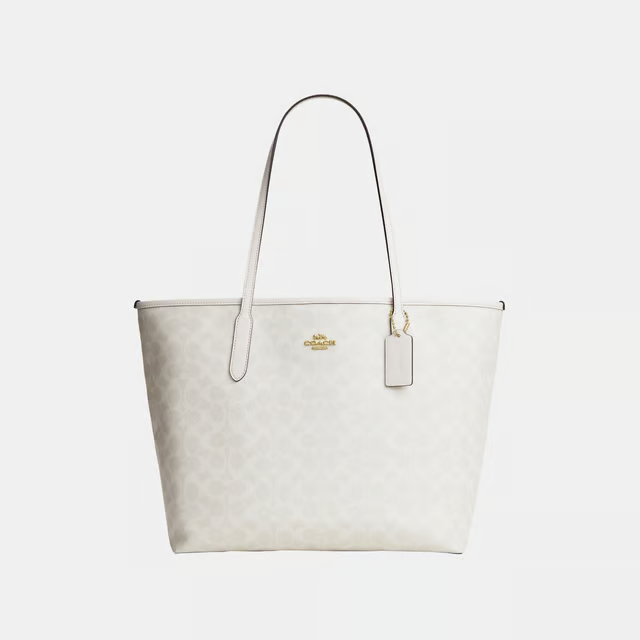 White Coach Tote Bag