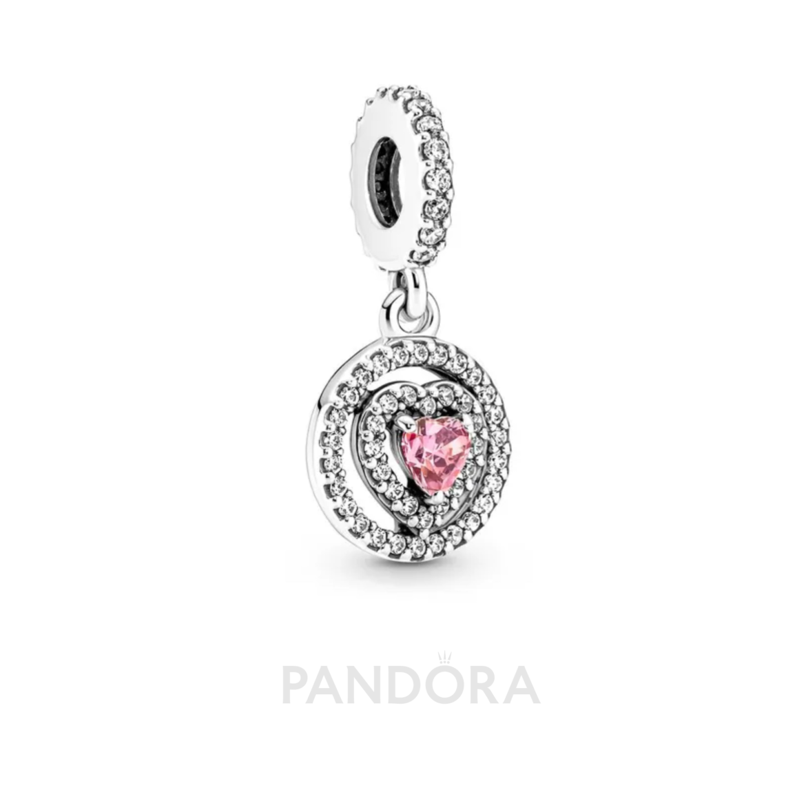 Pandora Heart Circle Charm