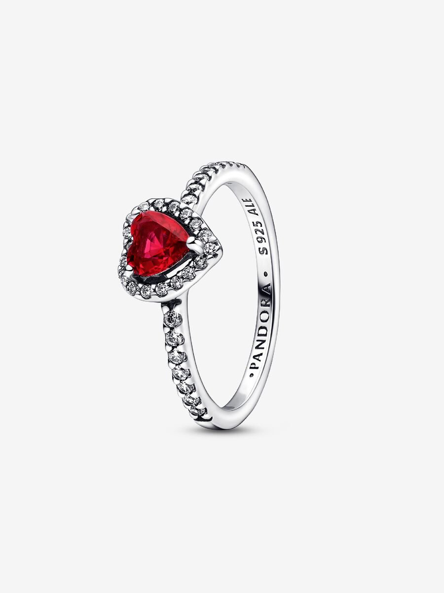 Red Heart Pandora Ring