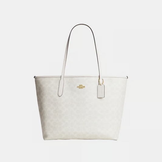 White Coach Tote Bag