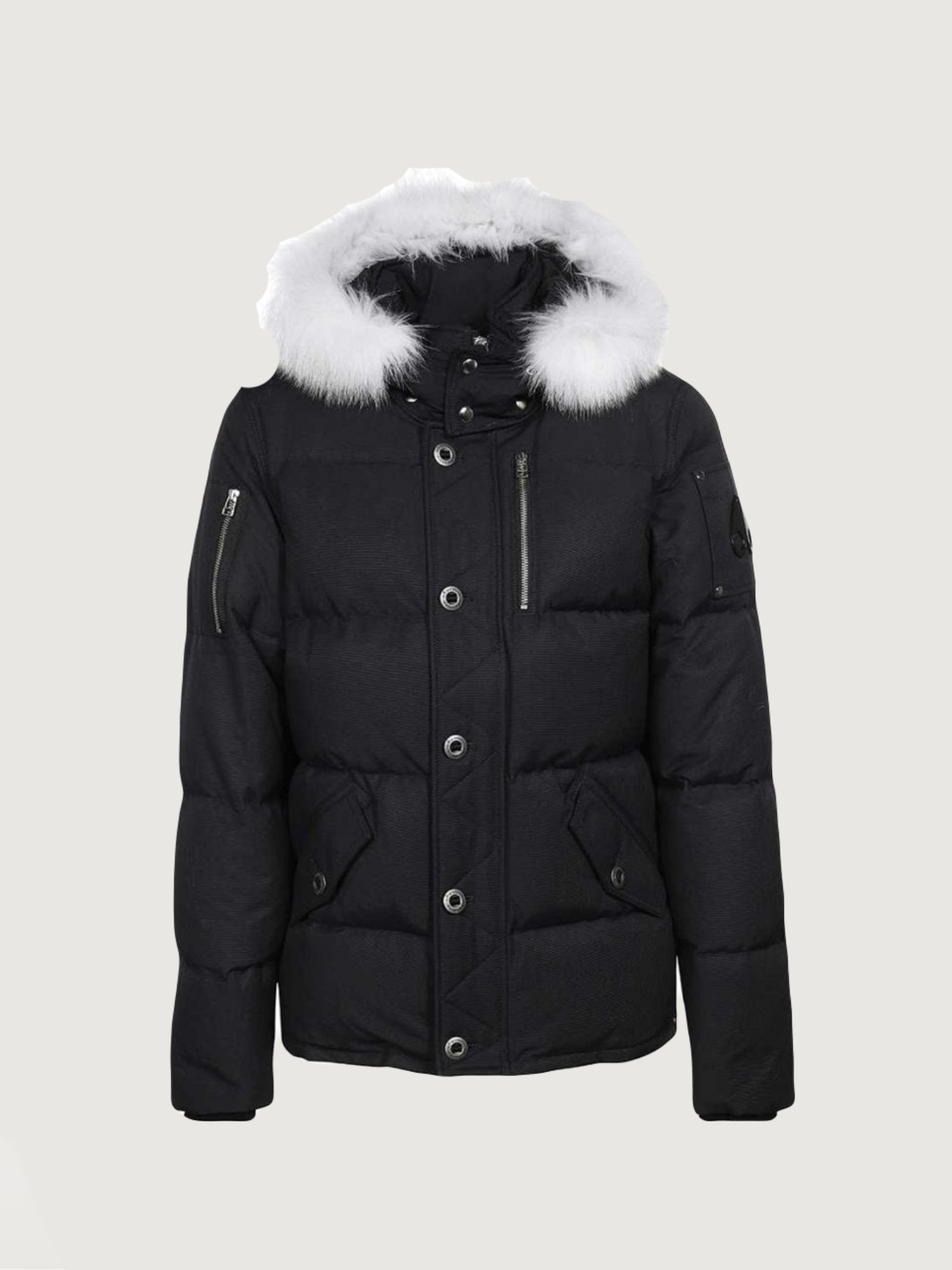 M. Knuckles 3Q Parka Black