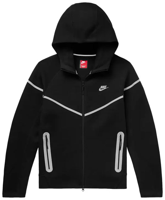 Nike Tech Fleece Full-Zip Windrunner ‘Black/Bemis Silver’
